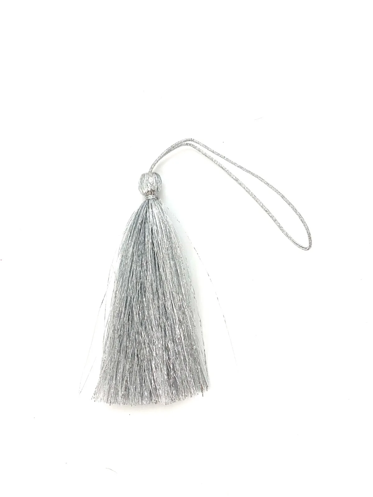 BORLA LUREX PLATEADA