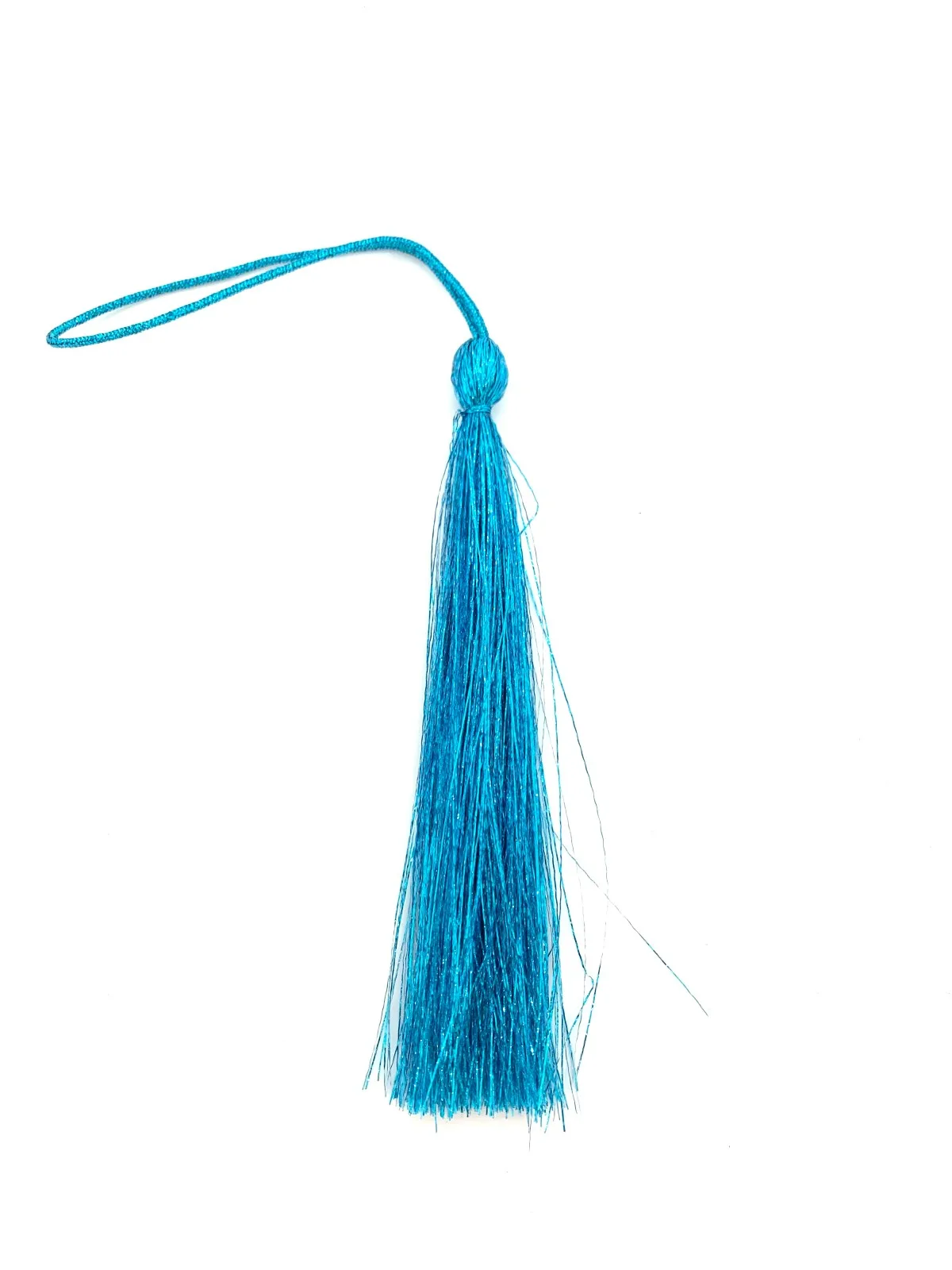 BORLA LUREX AZUL TURQUESA