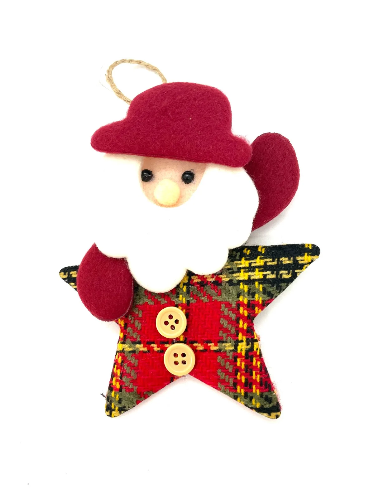 PAPÁ NOÉL ESTRELLA PARA ÁRBOL