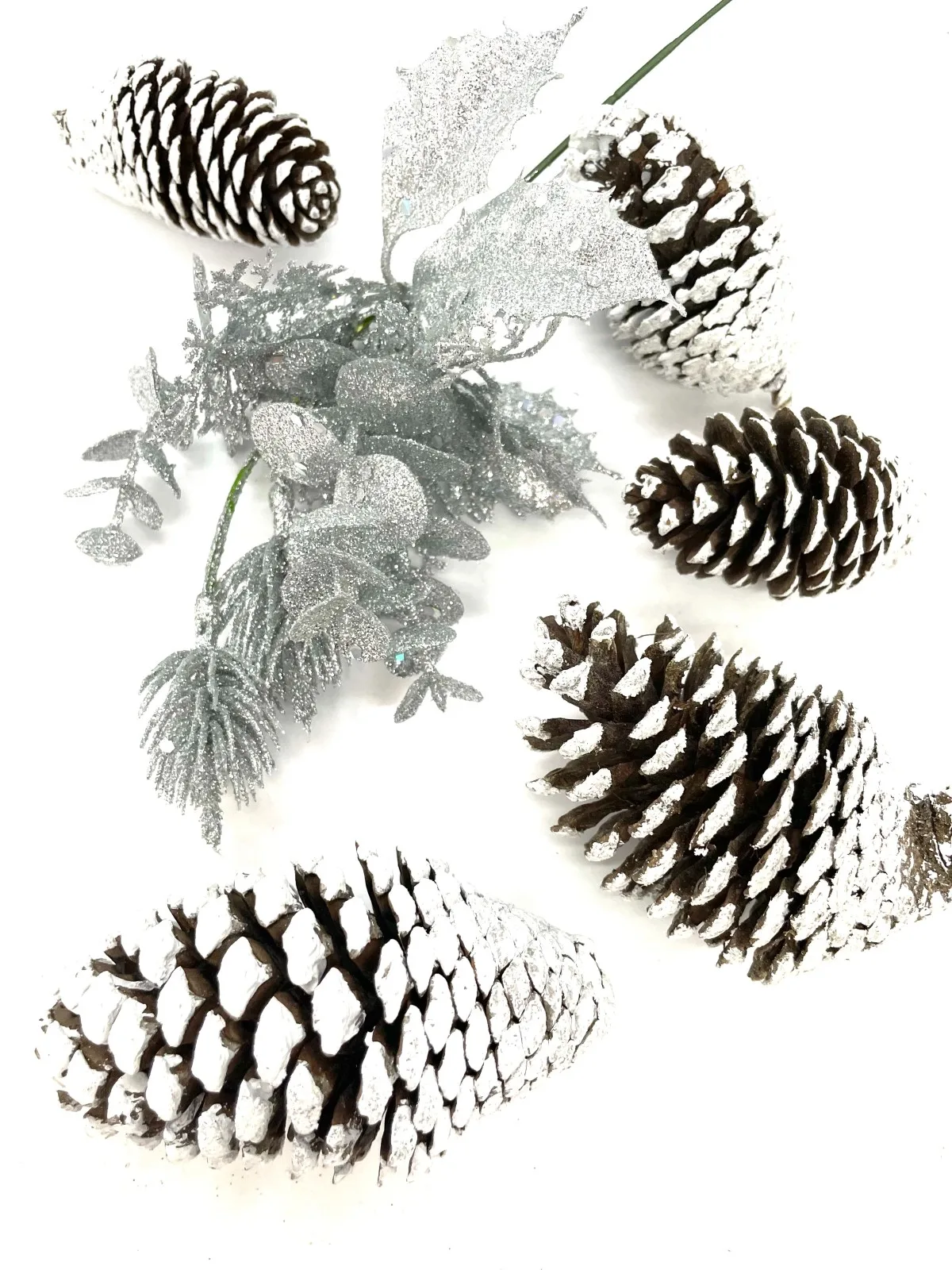 PIÑA NAVIDEÑA NIEVE