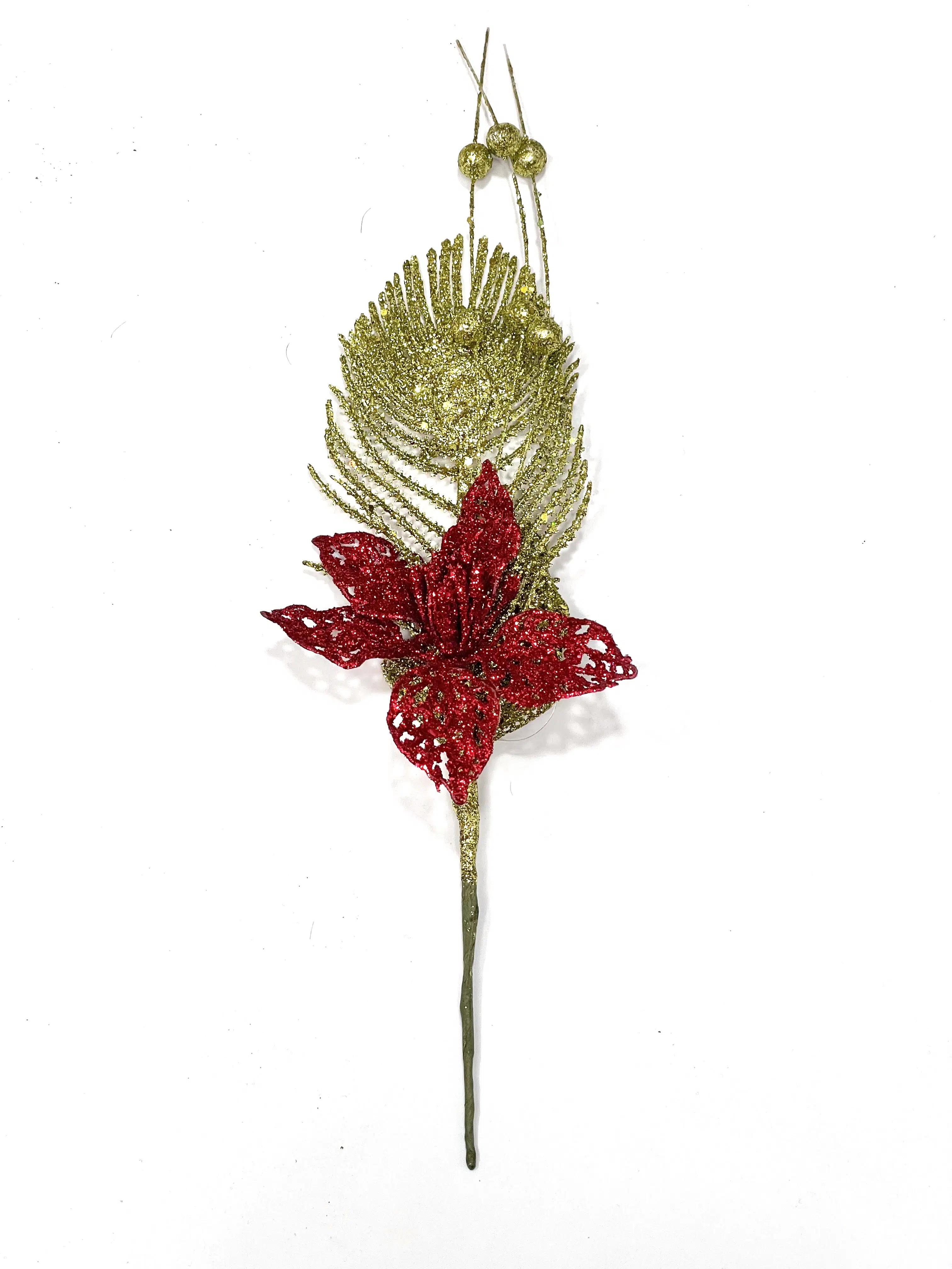 FOLLAJE NAVIDEÑO PLUMA