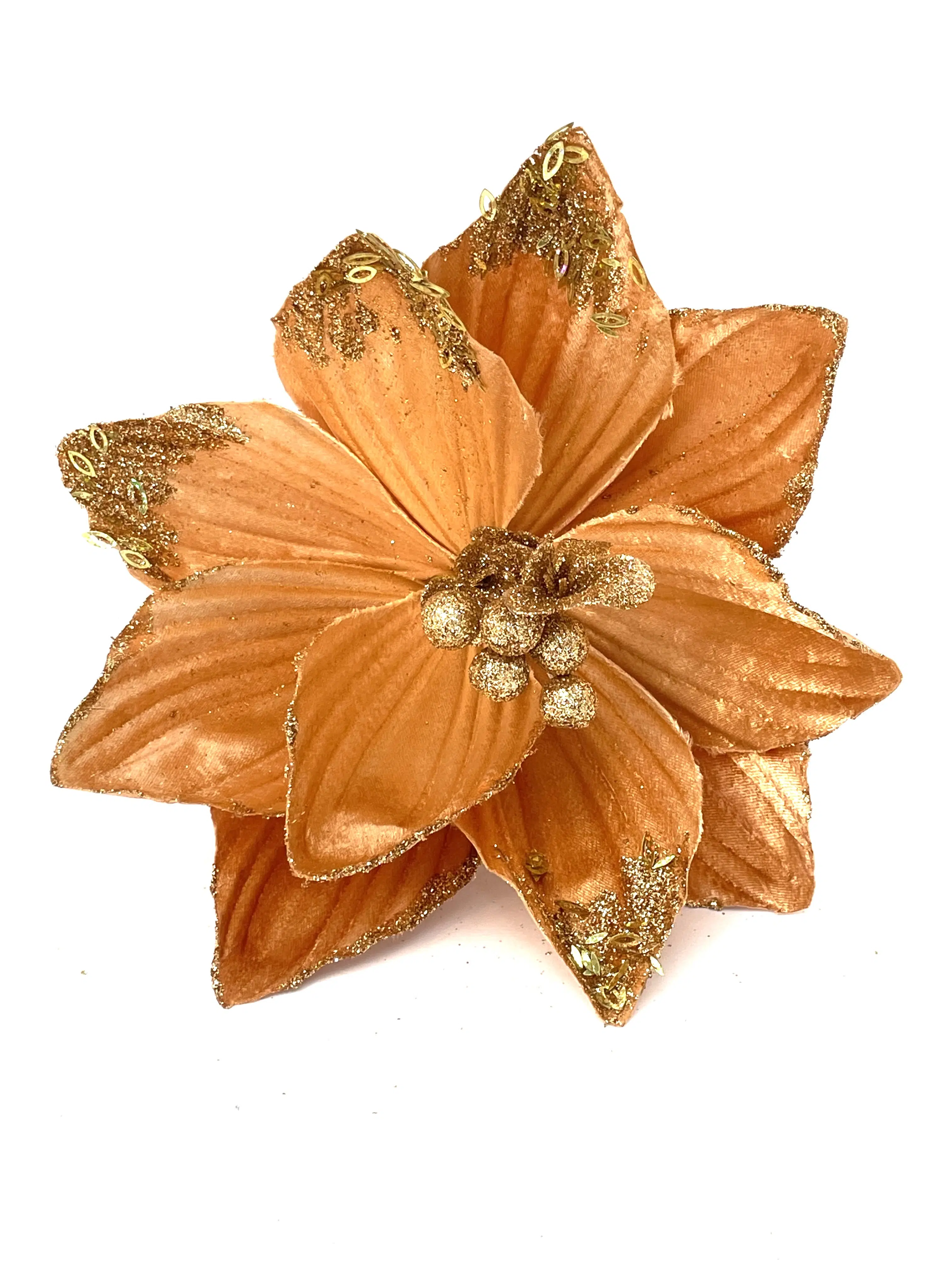 POINSETTIA 39X43CM OCRE