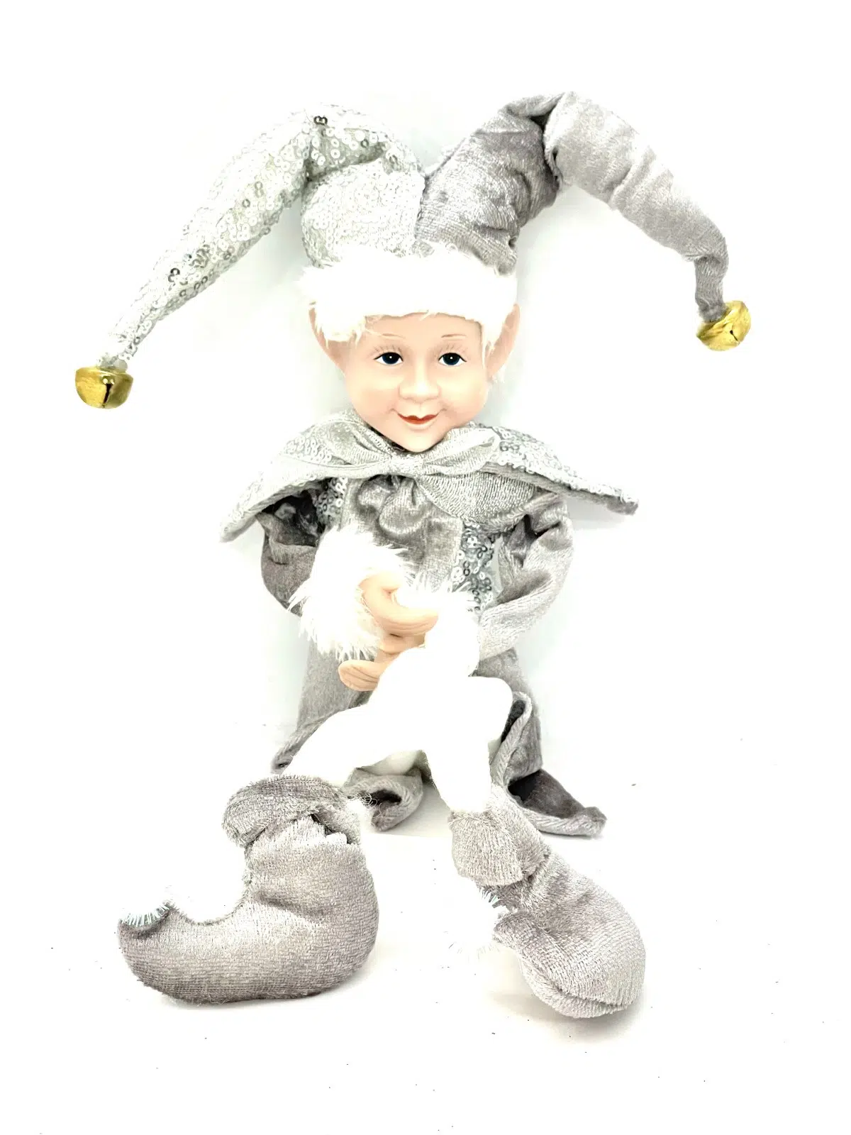 ARLEQUIN PLATEADO 50CM