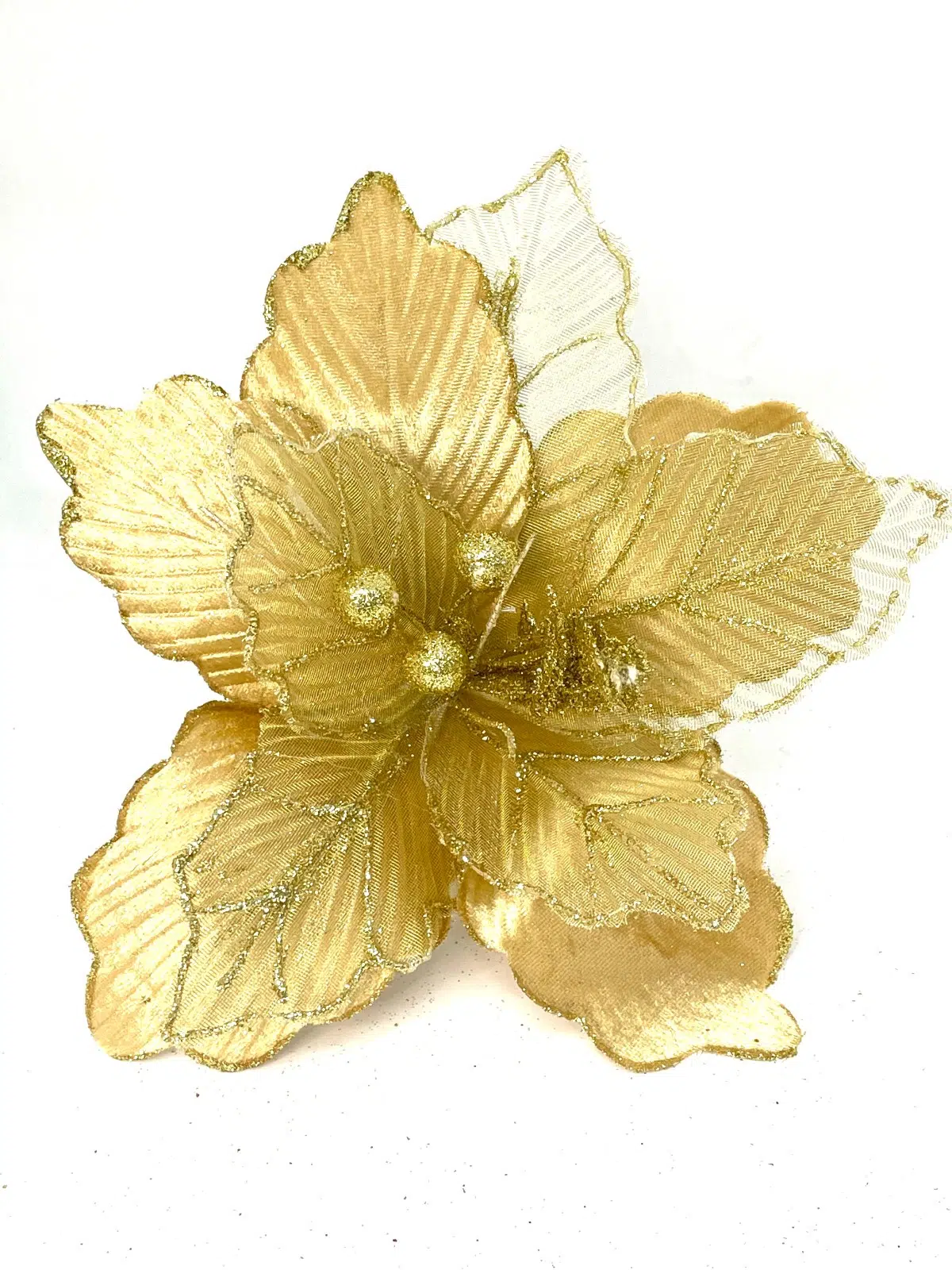 POINSETTIA 39X43CM DORADO