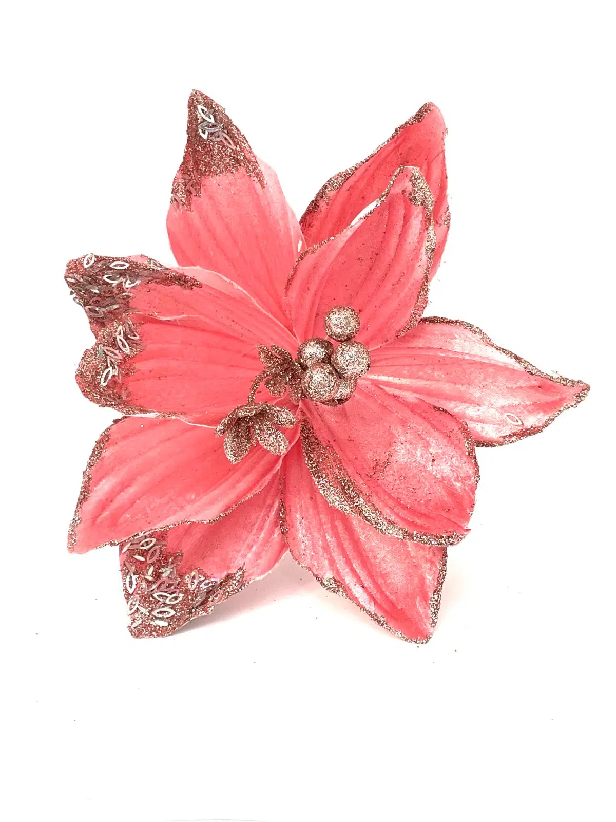 POINSETTIA 39X43CM ROSADO