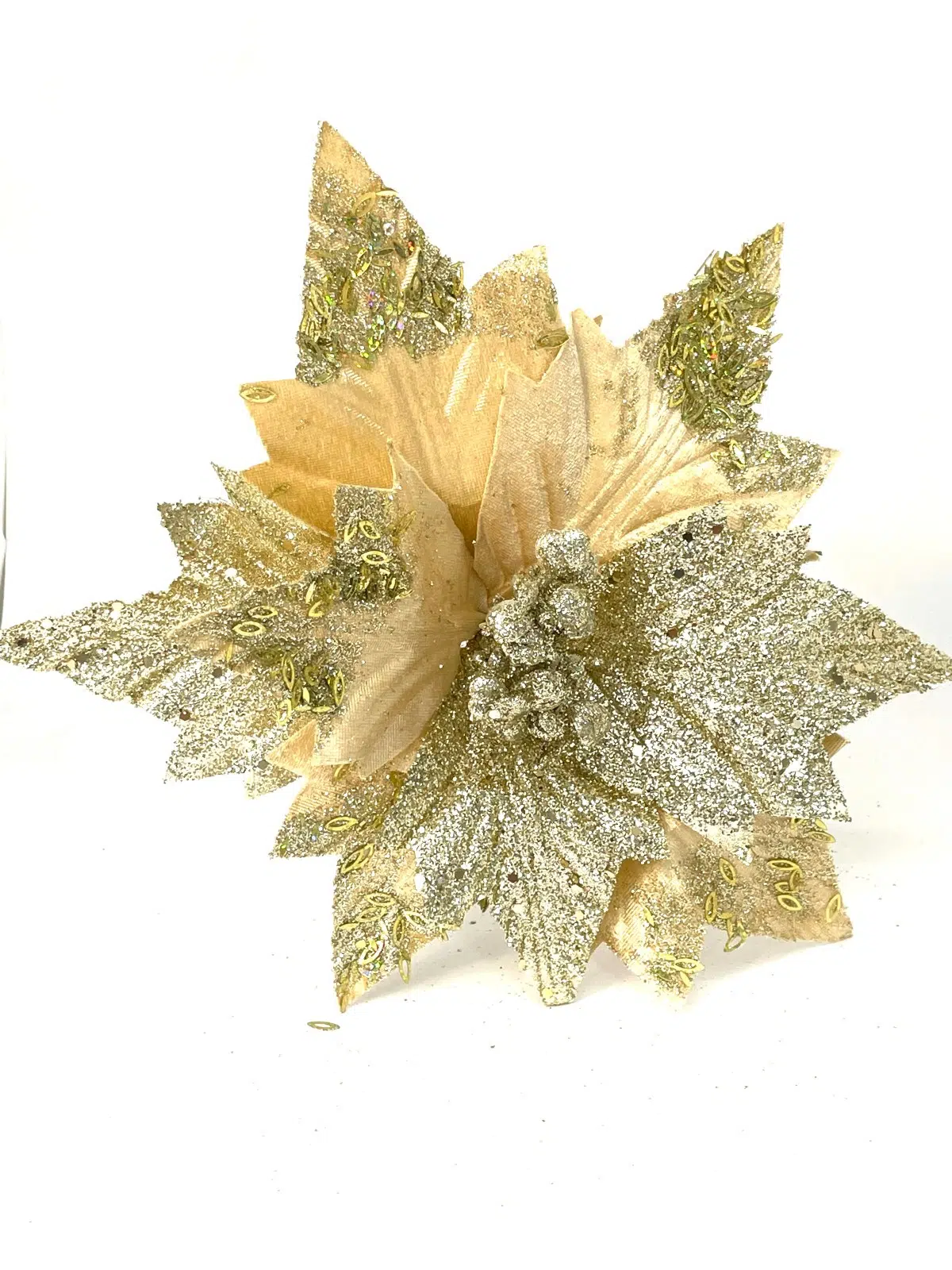POINSETTIA39X43CM  DORADO