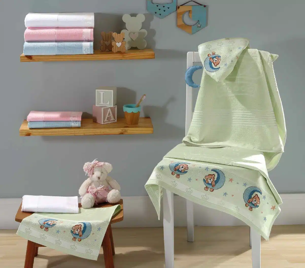 TOALLAS DE BAÑO CON CAPUCHA