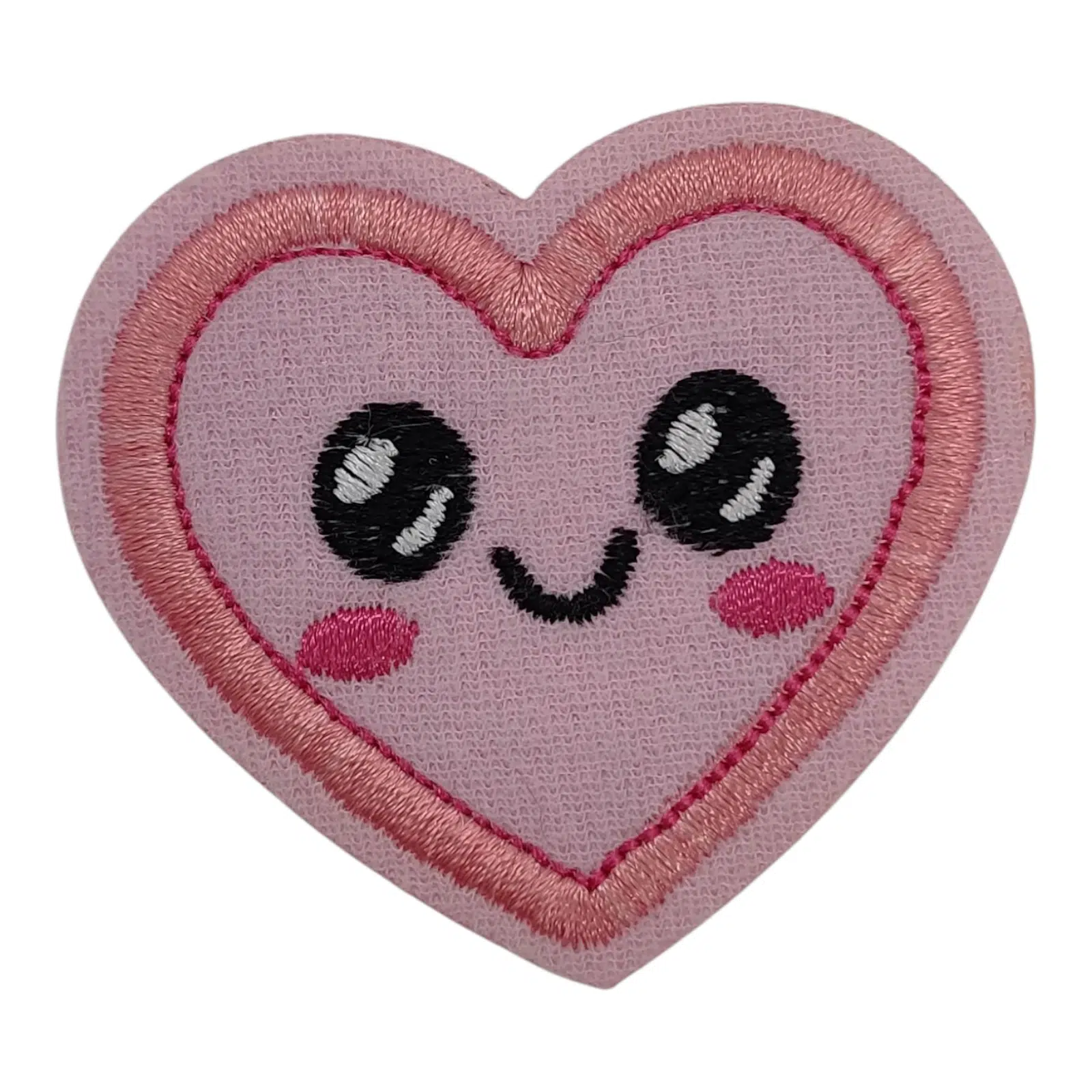 APLIQUE CORAZON ROSADO