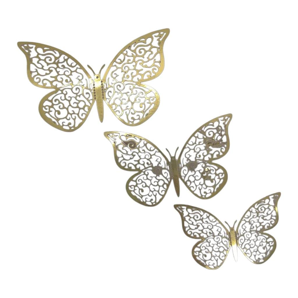 MARIPOSAS PARA DECORACION EN 3D