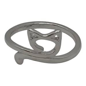 Anillo plateado